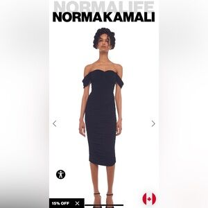 Brand new with tags Norma Kamali dress